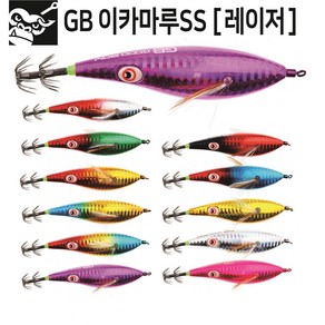 GB 이카마루 수평 에기 SS [레이저], #10, 1개