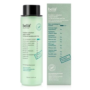 빌리프 프라블럼 솔루션 비건 토너 150ml 비건 트러블케어, 25ml, 1개