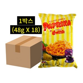 유즈풀 포테이토스낵 파프리카향, 18개, 48g