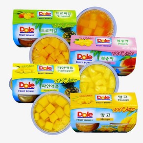 Dole 간편과일 후룻볼 디저트 4종, 2세트