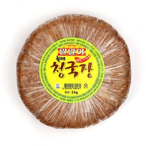 할매청국장2kg/알알이-3개, 2kg, 3개