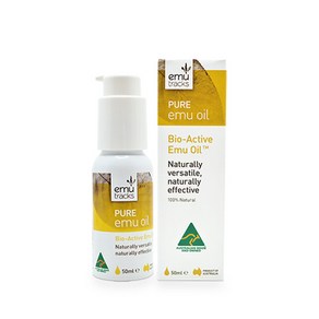 에뮤트랙스 호주 에뮤 오일 50ml Emu Tacks Bio-Active Emu Oil 50ml, 1개