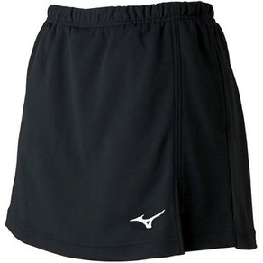 MIZUNO [Mizuno] 테니스복 스커트 흡한 속건 드라이 소프트 테니스 배드민턴 인정 주니어 62JB7204 키즈 블랙 일본 140 (일본 사이즈 상당) 검은색