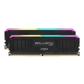 마이크론 Cucial Ballistix MAX DDR4 PC4-32000 CL18 RGB Black 16GB (8GBx2) (4000)