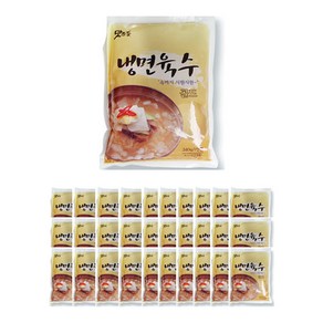 맛찬들 백미 골드 냉면육수 340g, 30개