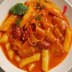 밀떡 떡볶이 밀키트 밀떡볶이 로제순한맛 1020g, 밀떡 510g x 2팩 로제순한맛, 510g, 2개