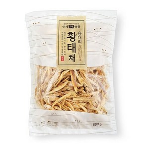 강원도 인제 용대리 황태 자연건조 황태채 500g, 황태채 500g (1봉), 1개