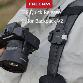 FALCAM F38 퀵릴리즈 키트 DSLR 고프로 삼각대 카메라 배낭 스트랩 클립 V2 플레이트 카메라 어깨 스트랩 액세서리