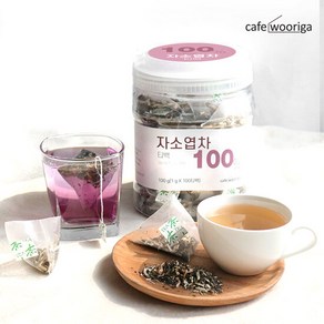 카페우리가 국산 자소엽차 100티백 차즈기차 차조기잎차, 100g, 100개입, 1개