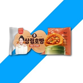 삼립 호빵 매콤 김치호빵 3입 285g 4봉, 4개