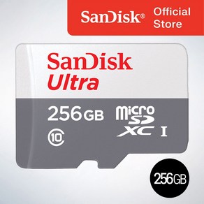 샌디스크코리아 공식인증정품 마이크로 SD카드 SDXC ULTRA 울트라 QUNR 256GB, 1개