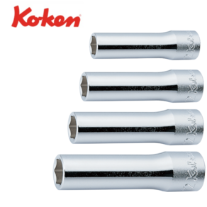 코켄 롱복스알 핸드소켓 KOKEN 육각 얇은형 19mm 13mm14mm 17mm 24mm, 6각, 1개