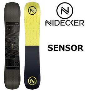 NIDECKER SENSOR 니데커 센서 남성용 스노보드 보드 2024 드롭 형상