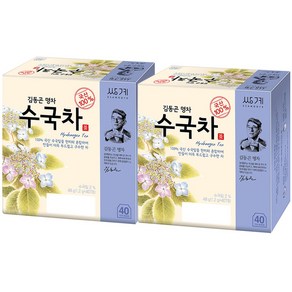 쌍계 수국차, 1.2g, 40개입, 2개