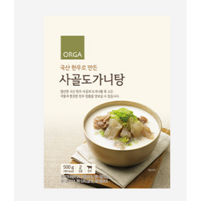 [풀무원] 사골 도가니탕, 1개, 500g