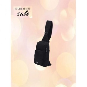 [코오롱스포츠] 남녀공용 원포켓 슬링백 QEBDX24411BLK, 블랙, XXX, 색상:블랙(BLK)