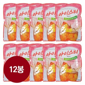 희창 복숭아 아이스티, 900g, 1개입, 12개