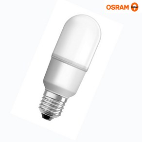 오스람 LED 10W 스틱램프 E26 주광색 6500K, 주광색 6500K(하얀빛)