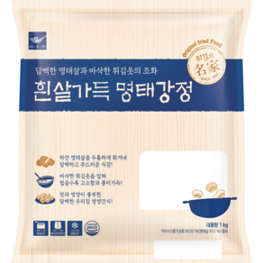 사옹원 흰살가득명태강정1kg, 1kg, 1개