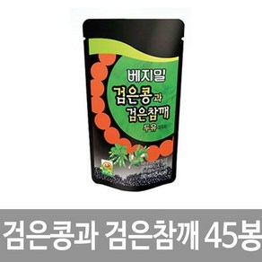 베지밀 검은콩과검은참깨 파우치 190ml x 45팩, 45개