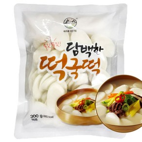 송학식품 담백한 떡국떡 300g x 10개입 BOX, 10개