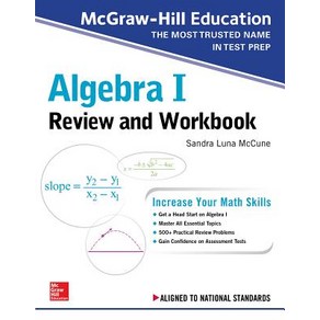 McGaw-Hill Education Algeba I Review and Wokbook(Papeback):