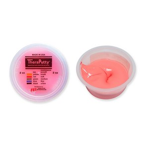 테라 퍼티 퓨티 손가락재활운동 손 손감각재활 감각치료, Red(2oz), 1개