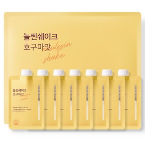 늘씬쉐이크 호구마맛 단백질 쉐이크 파우치 50g 7포. 350g 1팩, 7개