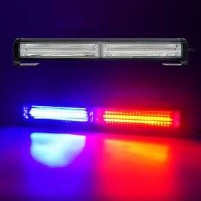 12V 24V 2구 면발광 LED 경광등 맞춤형, 24v화이트, 12v레드, 1개