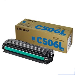 삼성 CLT-C506L 파랑 대용량 정품 토너 호환 CLP-680ND CLX-6260FR, 1개, CLT-C506L(파랑/대용량)