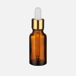 향수용기 골드 뚜껑 스포이드 브라운 공병 20ml, 30개