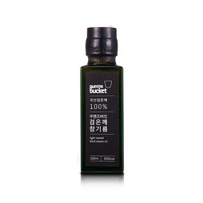 쿠엔즈버킷 국산 저온압착 검은깨(흑임자) 참기름 100ml, 1개