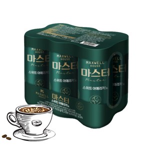 베스트식품 맥스웰하우스 마스터 스위트 아메리카노 240ml 6팩 x2개