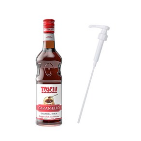 토스키 카라멜 시럽 펌프세트 1000ml TOSCHI, 1개, 1L