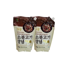 영미 큰댁 소불고기양념 2kg(1+1)기획, 2kg, 2개