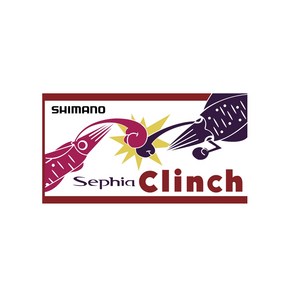 시마노 Sephia Clinch 낚시스티커, 1개