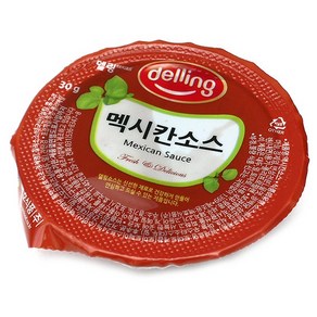 푸드올마켓_ 델링 일회용 멕시칸소스 한박스(30g x 100ea), 100개, 30g