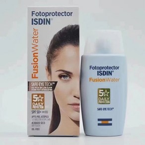 ISDIN 자외선 차단 얼굴 SPF50 PA +++ 진정 미백 안티 스팟 아이솔레이션 스킨 케어 제품 50ML, 1개