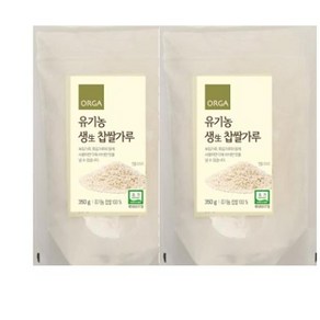 풀무원 유기농 생찹쌀가루 350g 2개