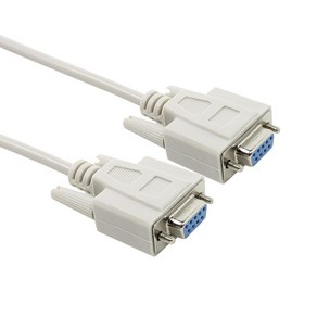 시리얼 NULL 케이블 RS232 9핀 F/F 3m NX383, 1개