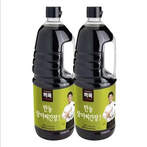 백쿡 백종원 만능장아찌 간장소스 1.8L, 2개