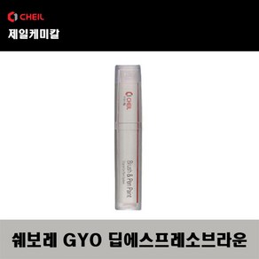 쉐보레 GYO 딥에스프레소브라운 붓펜 자동차 도색 차량용 카페인트