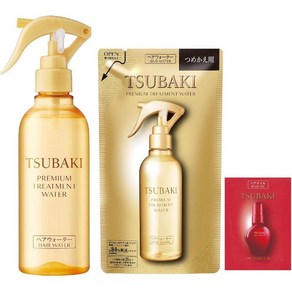 TSUBAKI 츠바키 프리미엄 트리트먼트 헤어워터 본체210ml+리필용200ml, 1개