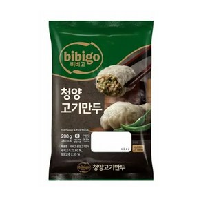 비비고 청양고기만두 간편조리 200g x 6개