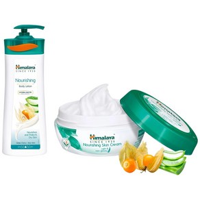 Himalaya Nouishing Skin Ceam 200ml And Himalaya Nouishing Body Lotion 400ml, 1개, 600g