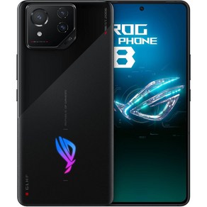 ASUS ROG Phone 8 언락 안드로이드 폰 미국 버전, 16GB RAM, 256GB, 팬텀 블랙