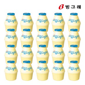 빙그레 바나나맛우유 라이트 240ml, 20개