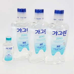 가그린 제로 750ml 3개+100ml증정, 3개