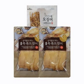 촉촉오징어 왕특대 4미(2미X2봉)+오징어채 1봉(50g)[33855921], 1세트