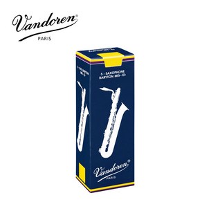 [VANDOREN] 반도린 트래디셔널 바리톤 색소폰 리드, 1개